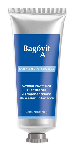 Imagen 1 de 1 de Bagovit Crema Para Manos Y Uñas Vit A X 50gr