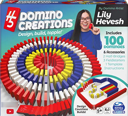 Juegos De Mesa  H5 Domino Creations Juego De 100 Piezas Jueg