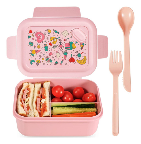 Yookee Home Loncheras - Caja Bento Para Niños, 100 % A Prueb