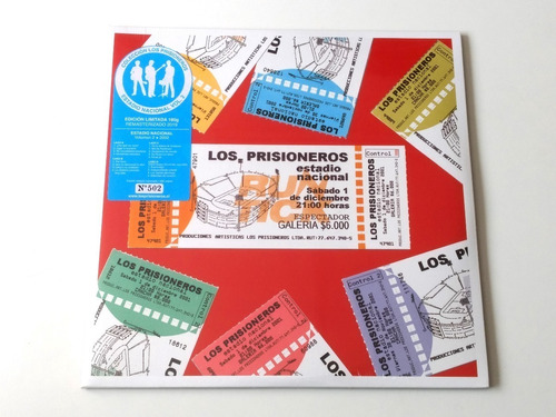 Vinilo Los Prisioneros / Estadio Nacional 2 / Nuevo Sellado