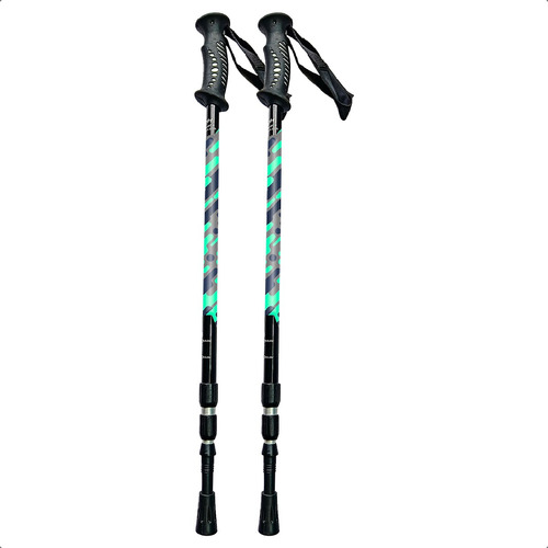 Bastones Trekking Senderismo Montañismo Antishock Extensible