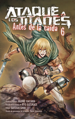 Libro Ataque A Los Titanes Antes De La Caida 6