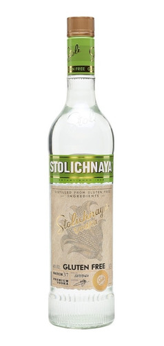 Imagen 1 de 9 de Vodka Stolichnaya Gluten Free 1000ml Origen Rusia