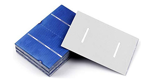 Fraflor 100pcs Solar Cell Bateria Silicona Power Module Para