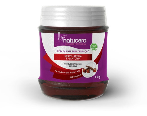 Natucera For Men Cravo 1kg Cera Depilacao