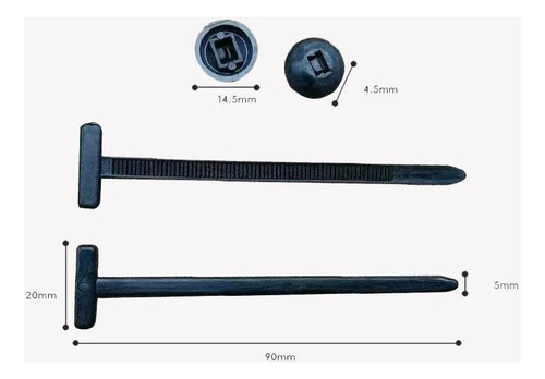 Reusable Nylon Zip Ties Universal Locking Cable Tie Buckle