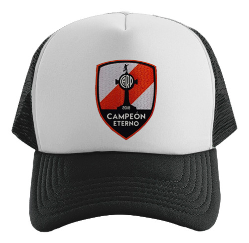 Gorra Trucker River Plate Campeon Eterno 2018 Estampada