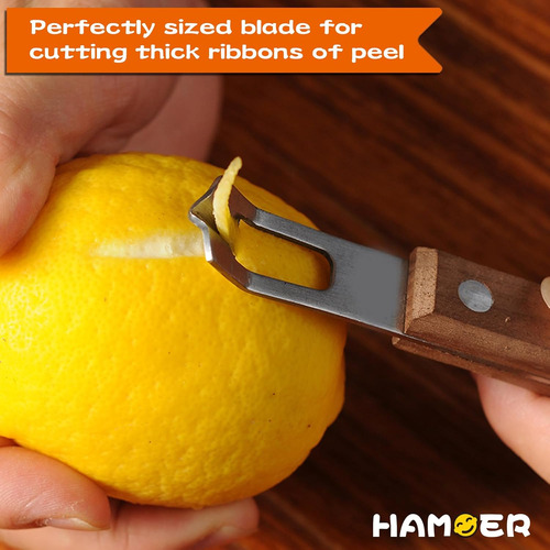 Cuchillo De Canal Zester - Herramienta De Frutas Y Verduras