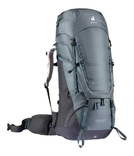 Mochila Semi-cargueira Aircontact Ultra Deuter Sl 45+5 L Cor Cinza