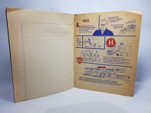 Imagen 5 de 6 de Antiguo Cuaderno Rayado Cinzano Raro! Mag 56686