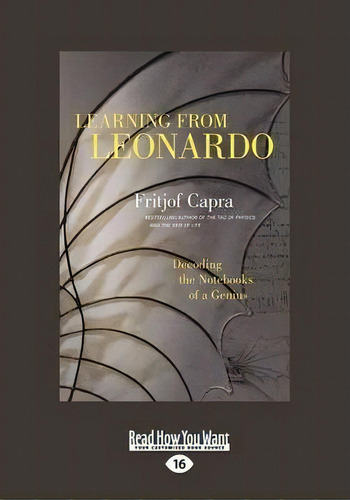 Learning From Leonardo, De Fritjof Capra. Editorial Readhowyouwant Com Ltd, Tapa Blanda En Inglés
