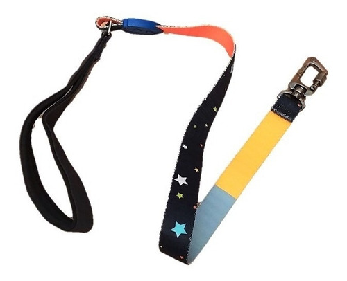 Guia Amortecedora Para Cachorro Flex Stars Blue Freefaro 