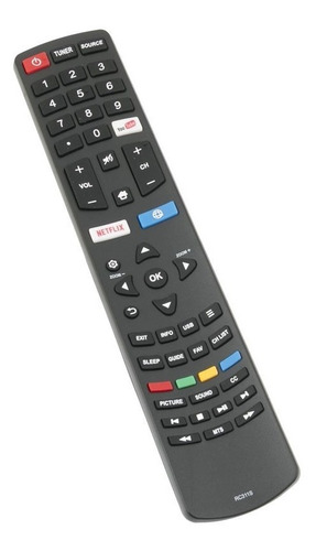Control Remoto Smart Tv K37 Dgt-87a Vr-830 Ch-3115 Netf Yout