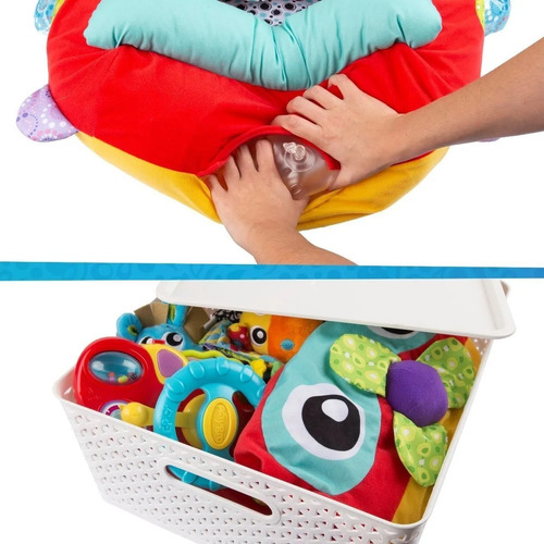 Imagen 3 de 8 de Gimansio 3 En 1 Bebe Playgro Comfy Car Y Comfy Plane Edu