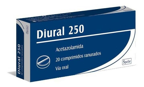 Diural 250 Mg 20 Tabletas