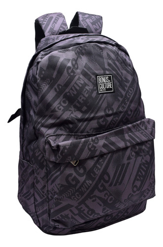 Mochila Bonus Culture 1 Cierre Con Bolsillo Al Frente Gowin