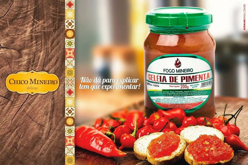 Geleia De Pimenta Fogo Mineiro 200g - Gourmet