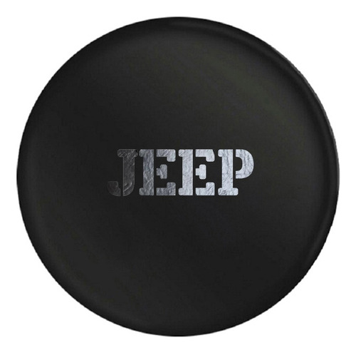 Funda Cubre Rueda Para Jeep - Logo Plateado