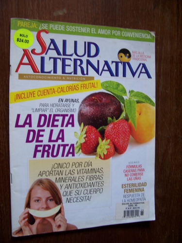 Salud Alternativa-revista #85-98 Pág-dieta De La Fruta-ilust