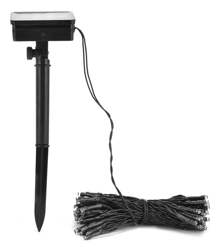 Lámpara Solar De Cadena, Resistente Al Agua, 12 M, 100 Led,