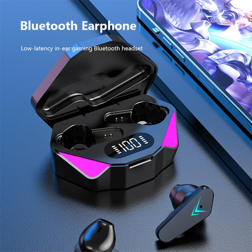 Tws X15 True Display Digi Wireless Stereo Gaming Earbuds