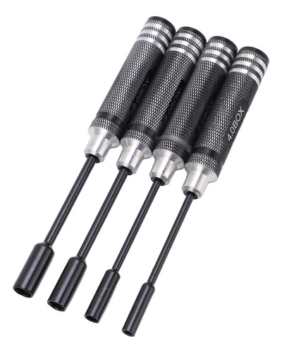Juego De Manguitos Hexagonales Para Destornillador, 4,0 Mm,
