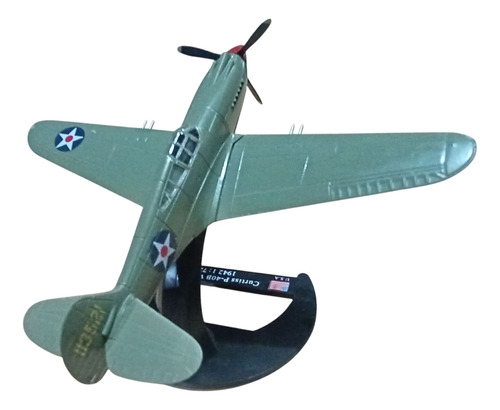 Maqueta De Avión De La Segunda Guerra Mundial. Curtiss P-40b
