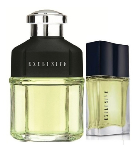 Set Avon Exclusive Perfume Hombre 100 Ml + Mini Viajeuro 30m