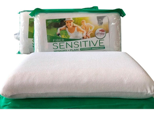 Almohada Fiberball Sensitive Memory Plain