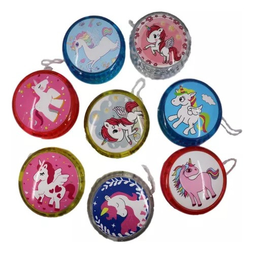 Yoyo Para Niñas Unicornio Con Luces Jueguete Diversion