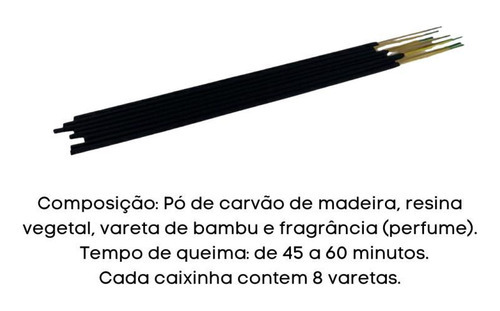 Incenso Rosa Vermelha Orkay Caixa Com 8 Varetas