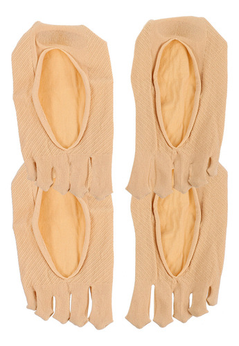 2 Pares De Calcetines Invisibles Con Cinco Dedos, Calcetines