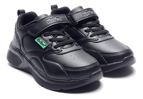 Zapatillas Broomi 2.0 Kickers De Niños Negras Colegial