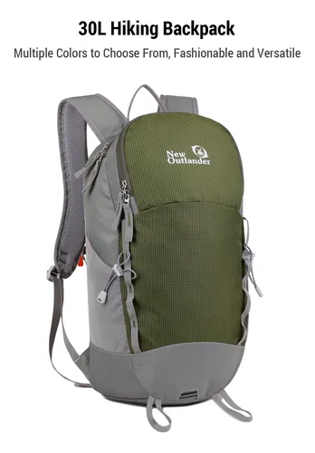 Mochila De Senderismo Ligera Outlander De 30 Litros Para Via