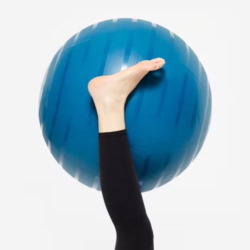 Pelota De Gimnasia Resistente Domyos Talla 2 De 65 Cm Azul Azul