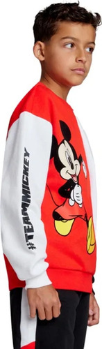 Pants Completo Mickey Mouse Conjunto Niños Disney 1204795 Blanco Liso 7/8 Años