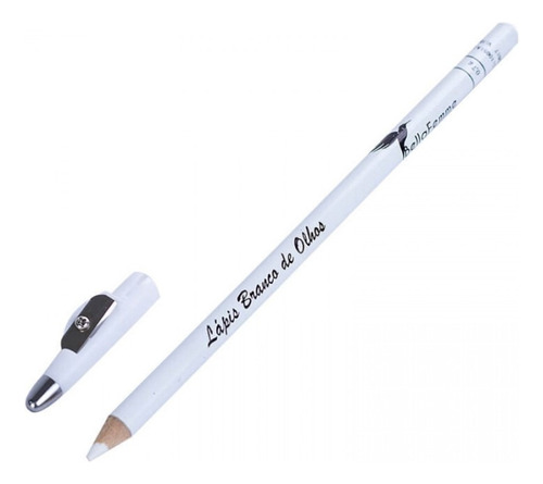 Lápis Branco De Olhos Bellafemme 0,7g