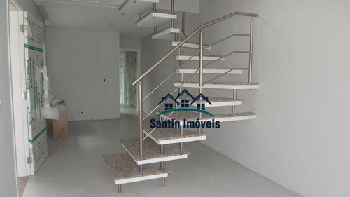Imagem 3 de 17 de Sobrado De 140 M² Com 03 Dormitórios (sendo 02 Suítes Com Sacada E 01 Suíte Master) À Venda, Por R$ 530.000 - Pedro Moro - São José Dos Pinhais/pr - So0325