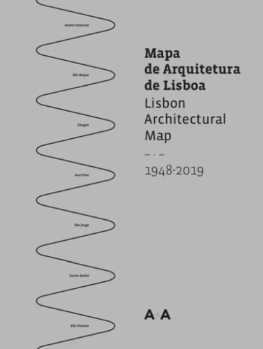 Livro - Mapa De Arquitetura De Lisboa | Lisbon Architectural Map