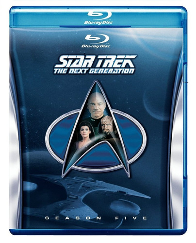 Star Trek The Next Generation Temporada 5 Cinco Blu-ray