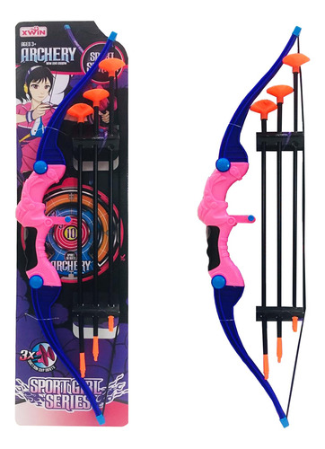 Arco Flecha Infantil Ninos Set Juguete New Pce 0199 Bigshop