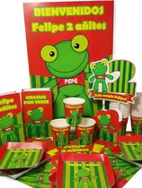 Comprar Cotillón Infantil Personalizado X 25 Sapo Pepe