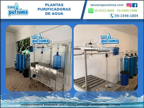 Imagen 7 de 10 de Planta Purificadora C/suavisador $39,900.00 Sin Anticipos