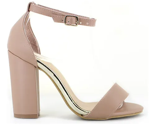 Tacones beige online mujer