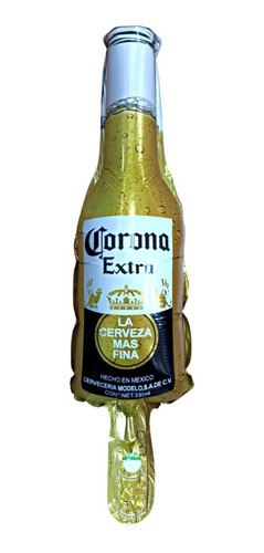  Globo Botella Cerveza Corona 35cm