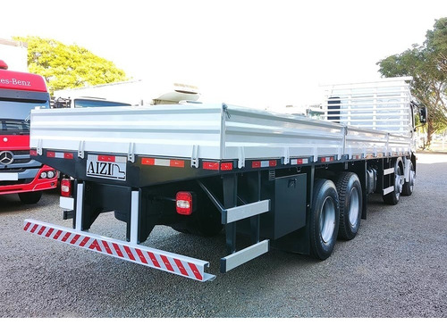 Imagem 9 de 10 de Vw 30330 8x2 2021 2022 Bitruck Carroceria Aut. T. Alto Leito