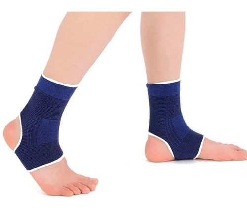 12 Tobilleras Elástica Deportiva De Compresión Gym Ejercicio