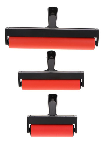 Rodillo Brayer De Goma De 4 Pulgadas Para Grabado, Para