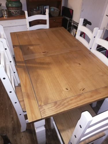 Juego De Comedor Madera Maciza