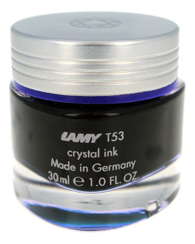 Tinta Lamy Crystal T53 Estilografica X  30 Ml Azurita
